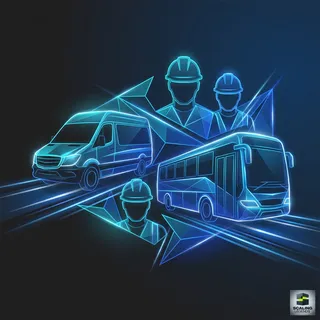 Employee Transportation Services for Construction: How Sprinter Vans Solve the Labor Shortage